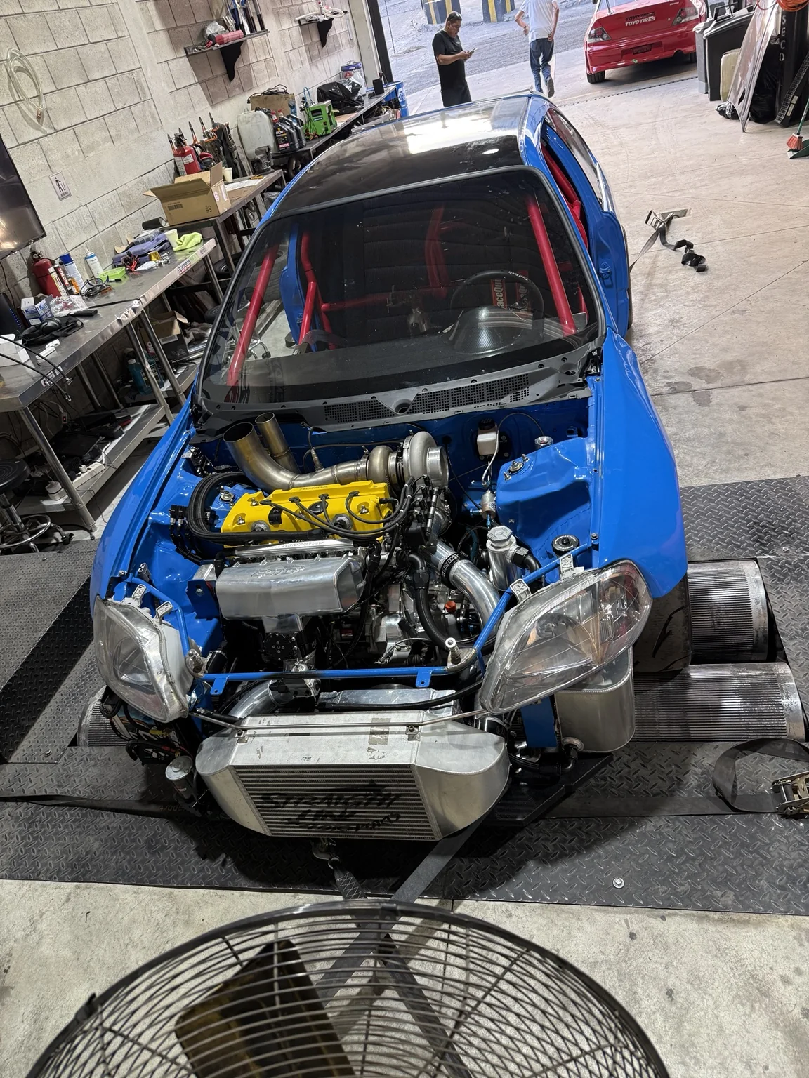 Vehículo de competencia preparado por EVWorkshopSv